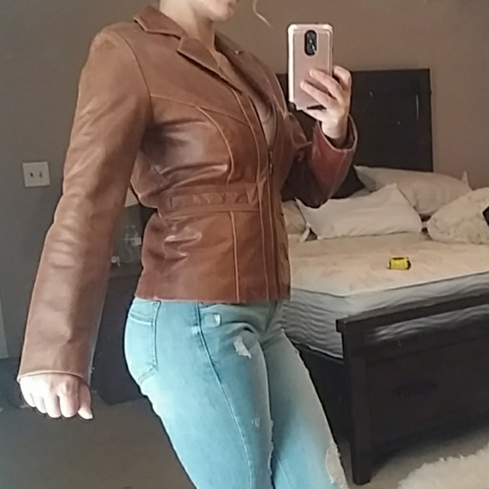 Brown Wilson Leather Jacket